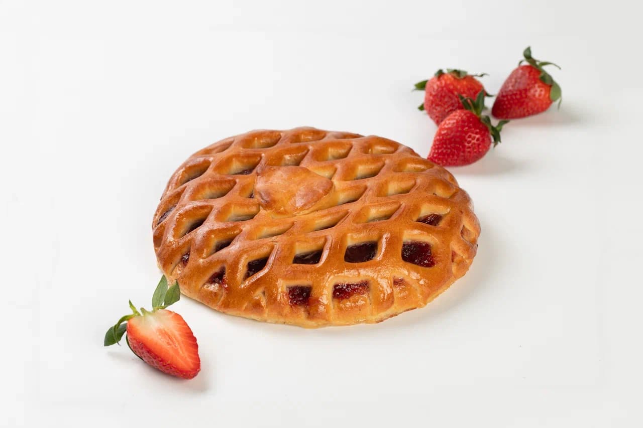 ПИРОГ КЛУБНИКА